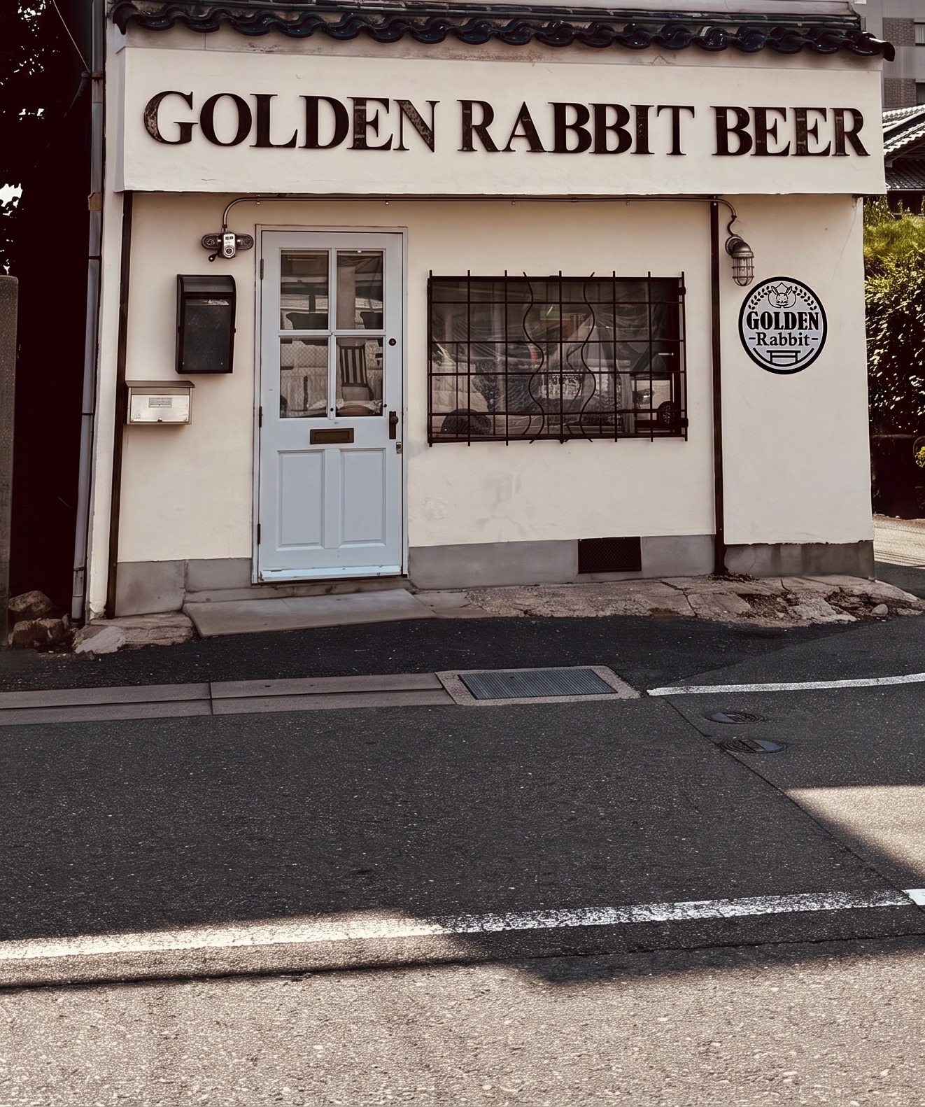 Golden Rabbit Beer 四條畷醸造所 店舗外観